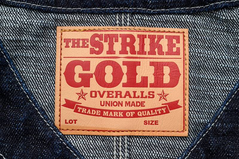 SGJ2201 The Strike Gold ORIGINAL SELVEDGE DENIM ENGINEER JACKET