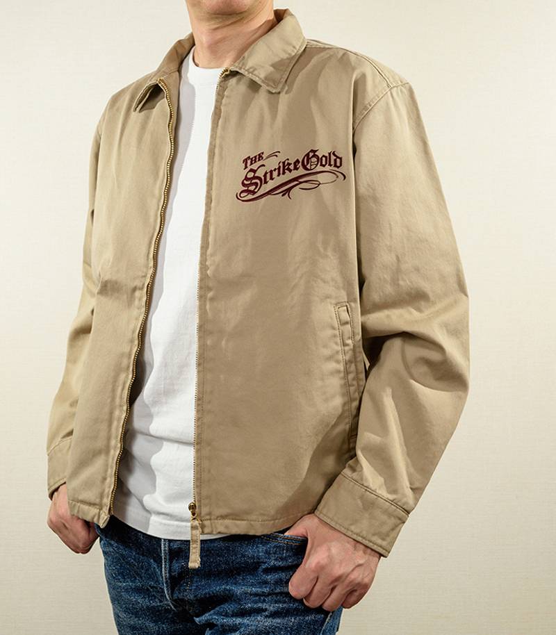 The Strike Gold SGJ2202 Chino Harrington Jacket