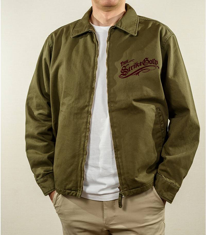 The Strike Gold SGJ2202 Chino Harrington Jacket