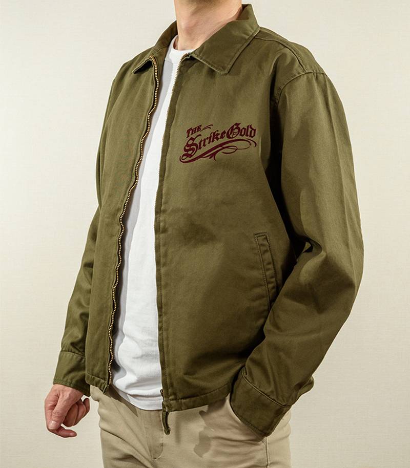 The Strike Gold SGJ2202 Chino Harrington Jacket