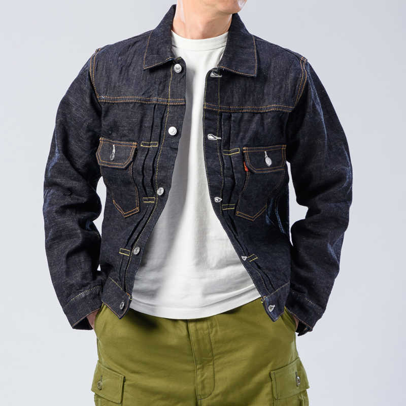 The Strike Gold SGJ50S Classic Series 15oz 50's Denim Jacket