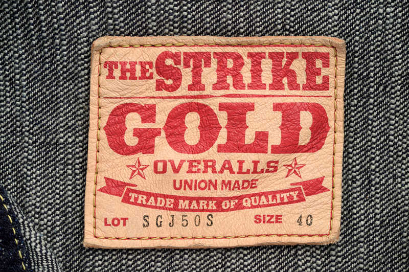The Strike Gold SGJ50S Classic Series 15oz 50's Denim Jacket