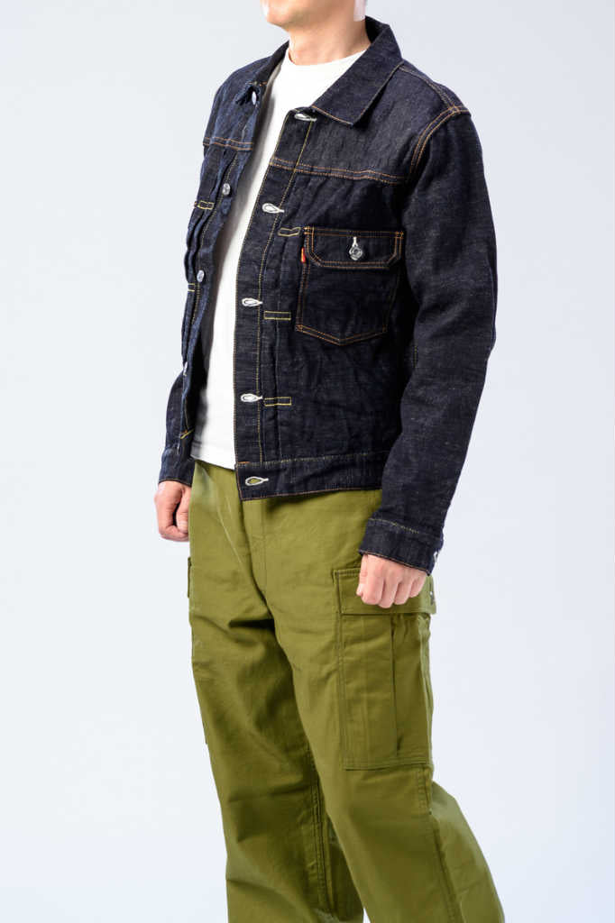 The Strike Gold SGJ50S Classic Series 15oz 50's Denim Jacket