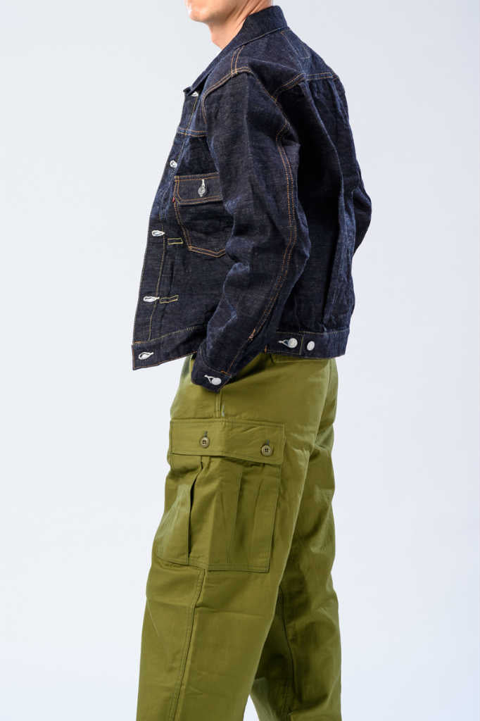 The Strike Gold SGJ50S Classic Series 15oz 50's Denim Jacket