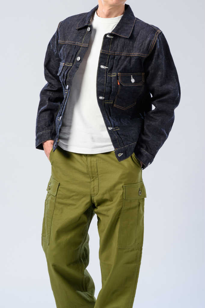 The Strike Gold SGJ50S Classic Series 15oz 50's Denim Jacket