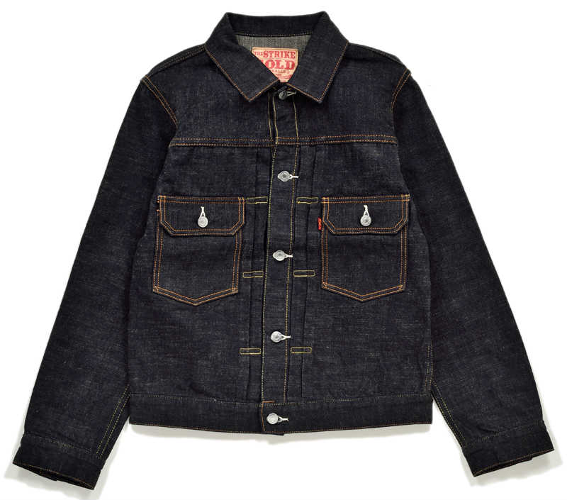 The Strike Gold SGJ50S Classic Series 15oz 50's Denim Jacket