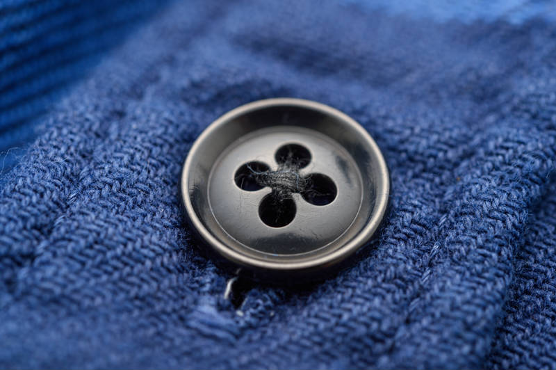 The Strike Gold SGS018 Flannel Check Work Shirt - Indigo