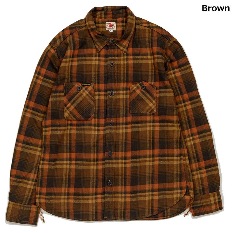 The Strike Gold SGS2202 Brushed Flannel Check Work Shirts
