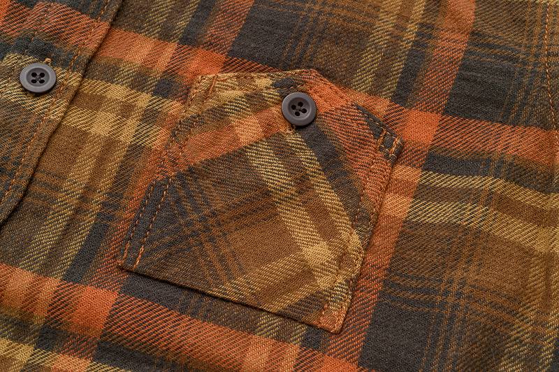 The Strike Gold SGS2202 Brushed Flannel Check Work Shirts
