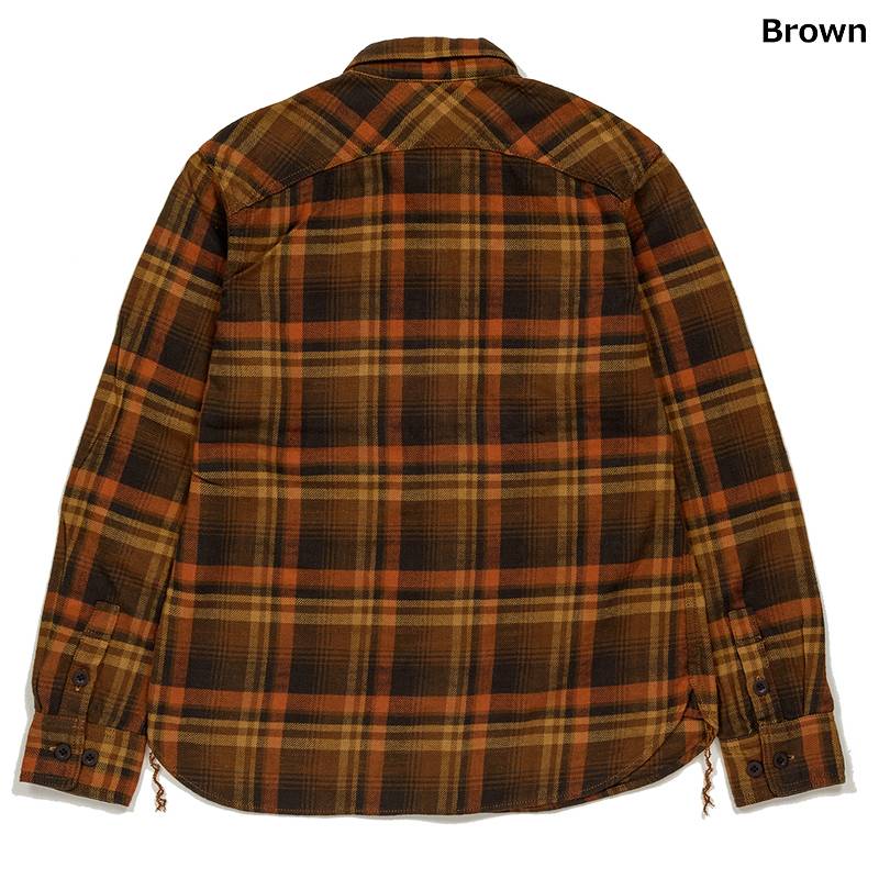 The Strike Gold SGS2202 Brushed Flannel Check Work Shirts