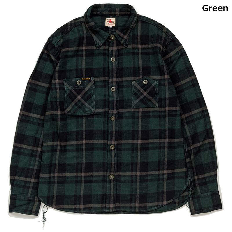 The Strike Gold SGS2202 Brushed Flannel Check Work Shirts