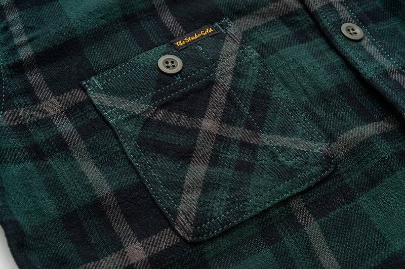 The Strike Gold SGS2202 Brushed Flannel Check Work Shirts