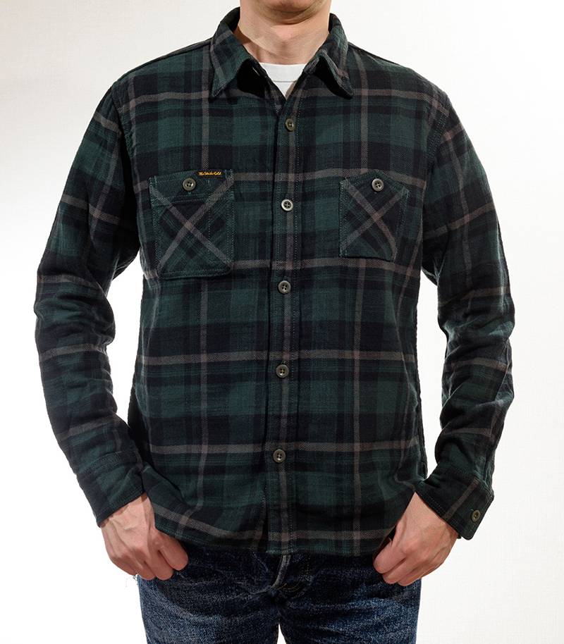 The Strike Gold SGS2202 Brushed Flannel Check Work Shirts