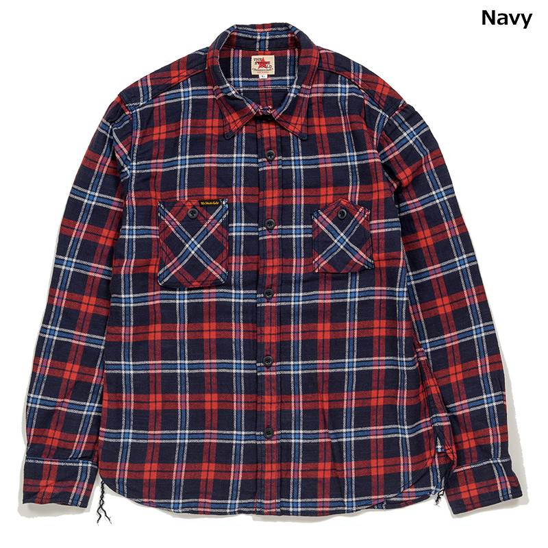 The Strike Gold SGS2202 Brushed Flannel Check Work Shirts