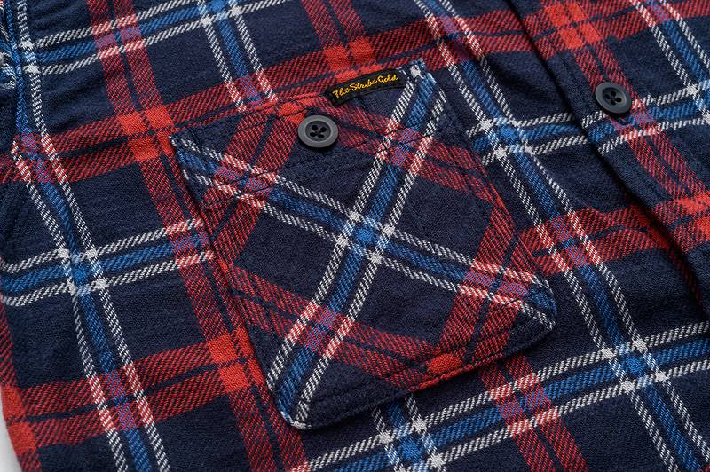 The Strike Gold SGS2202 Brushed Flannel Check Work Shirts