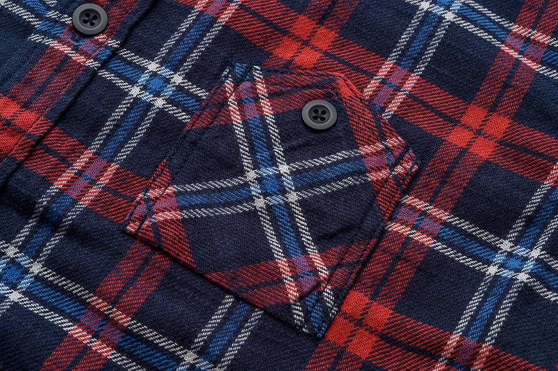 The Strike Gold SGS2202 Brushed Flannel Check Work Shirts