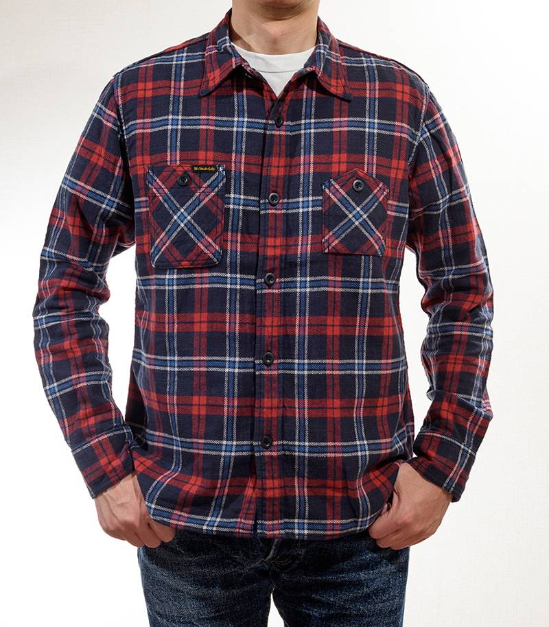 The Strike Gold SGS2202 Brushed Flannel Check Work Shirts