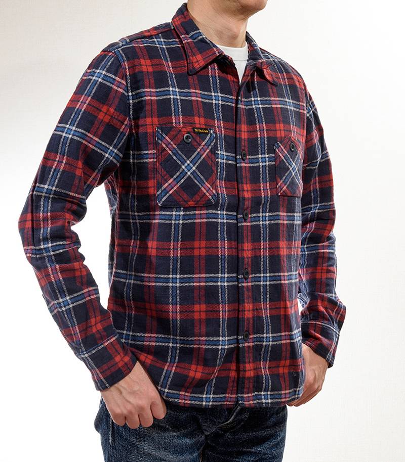 The Strike Gold SGS2202 Brushed Flannel Check Work Shirts