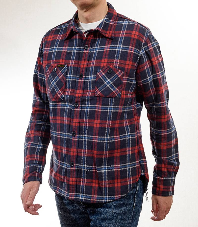 The Strike Gold SGS2202 Brushed Flannel Check Work Shirts