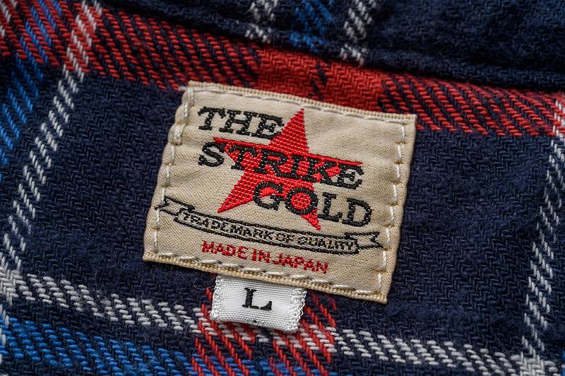 The Strike Gold SGS2202 Brushed Flannel Check Work Shirts