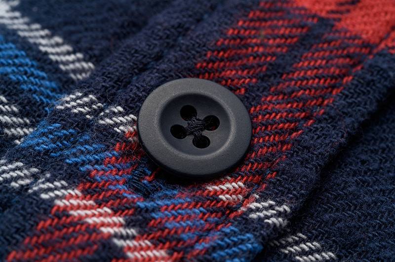 The Strike Gold SGS2202 Brushed Flannel Check Work Shirts