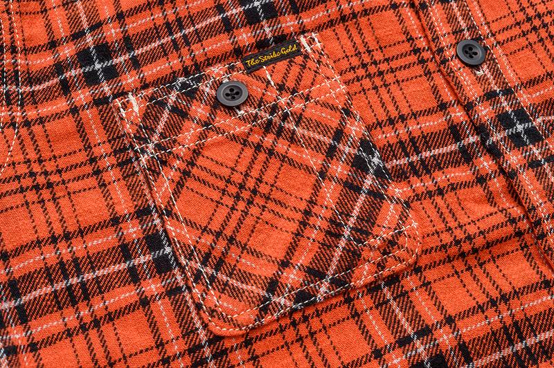The Strike Gold SGS2202 Brushed Flannel Check Work Shirts