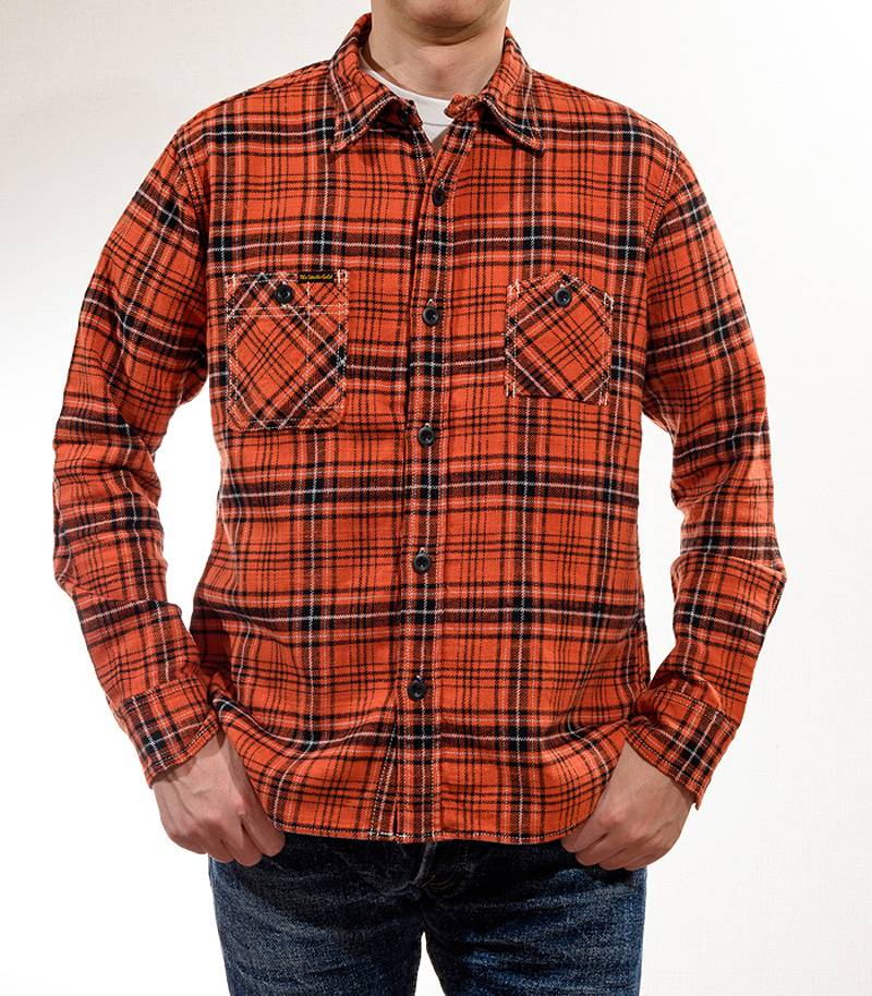 The Strike Gold SGS2202 Brushed Flannel Check Work Shirts