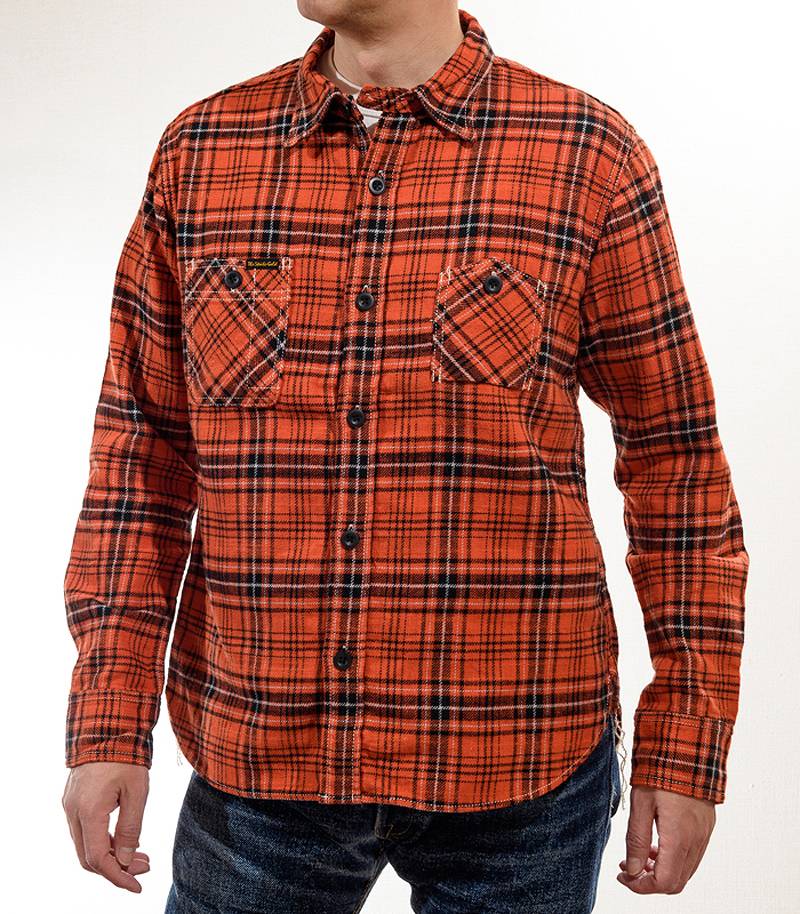 The Strike Gold SGS2202 Brushed Flannel Check Work Shirts