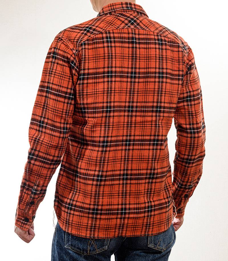 The Strike Gold SGS2202 Brushed Flannel Check Work Shirts