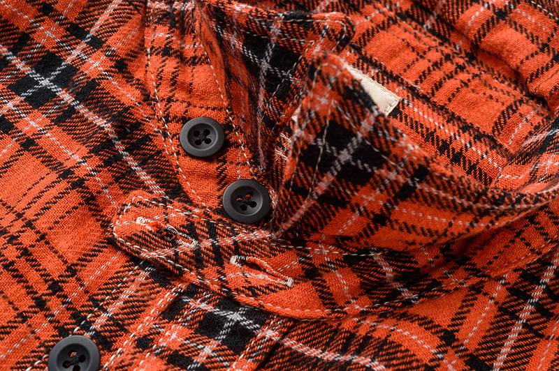 The Strike Gold SGS2202 Brushed Flannel Check Work Shirts