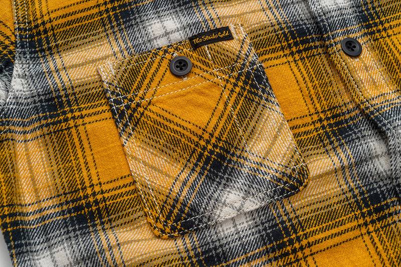 The Strike Gold SGS2202 Brushed Flannel Check Work Shirts