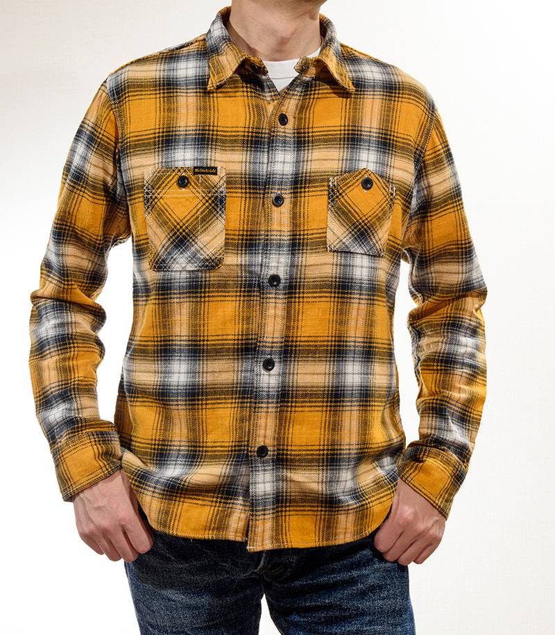The Strike Gold SGS2202 Brushed Flannel Check Work Shirts