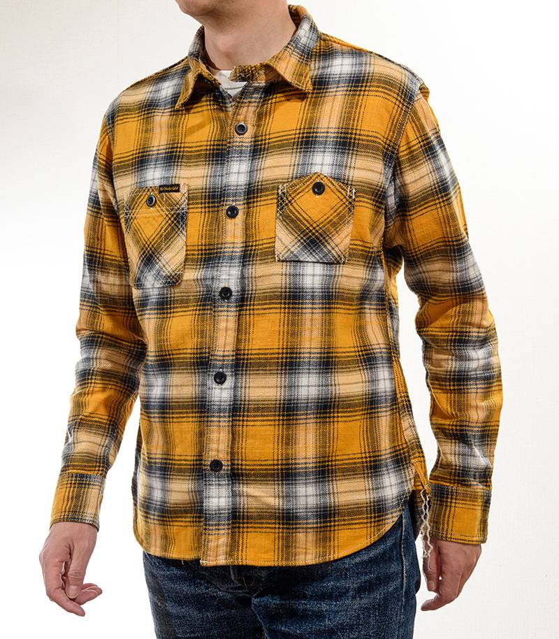 The Strike Gold SGS2202 Brushed Flannel Check Work Shirts