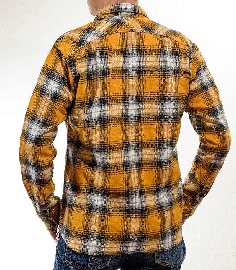 The Strike Gold SGS2202 Brushed Flannel Check Work Shirts