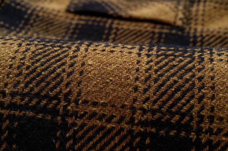 The Strike Gold SGS2203 Recycled Cotton Flannel Mixed Nep Check Work Shirt