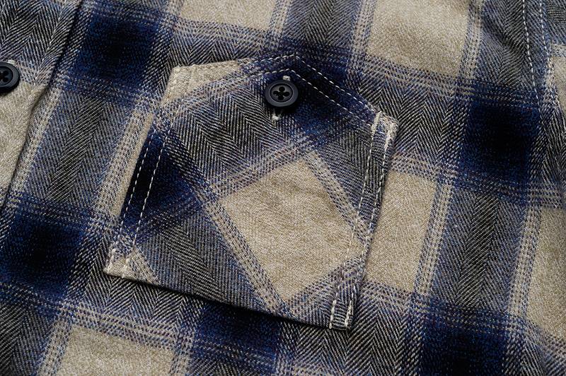 The Strike Gold SGS2204 Brushed Flannel Soft Check Work Shirt