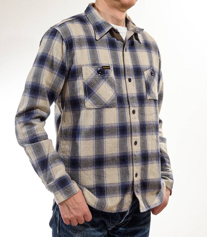 The Strike Gold SGS2204 Brushed Flannel Soft Check Work Shirt