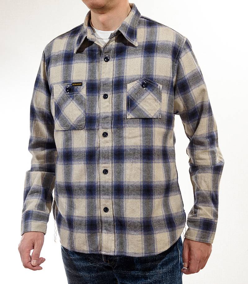 The Strike Gold SGS2204 Brushed Flannel Soft Check Work Shirt