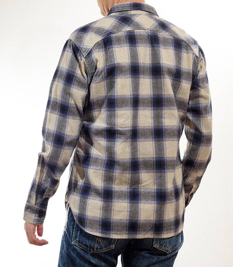 The Strike Gold SGS2204 Brushed Flannel Soft Check Work Shirt