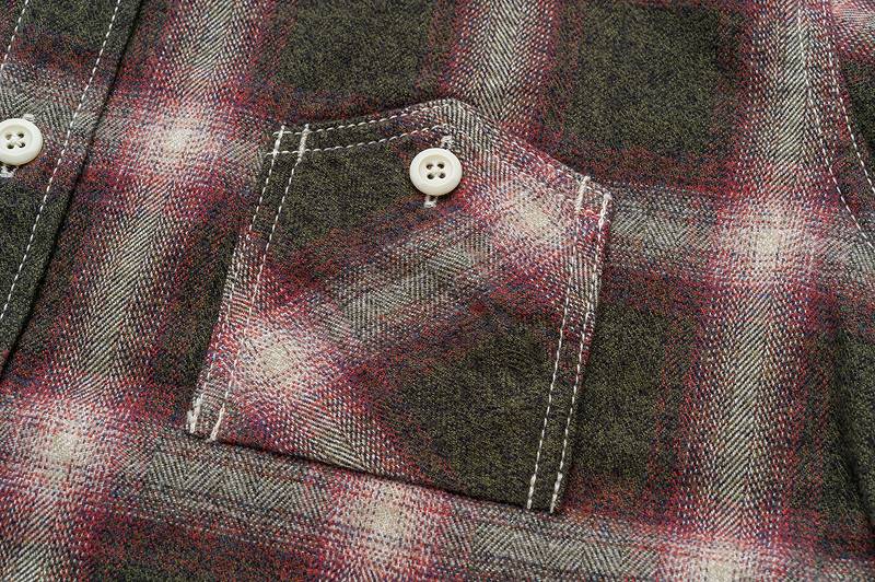 The Strike Gold SGS2204 Brushed Flannel Soft Check Work Shirt