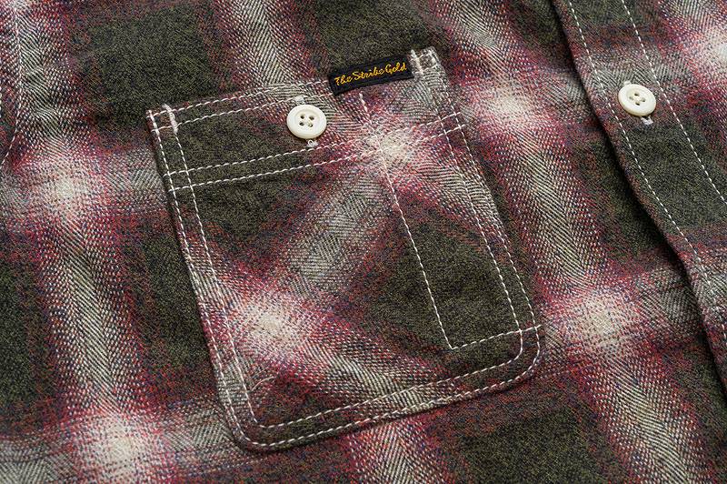 The Strike Gold SGS2204 Brushed Flannel Soft Check Work Shirt