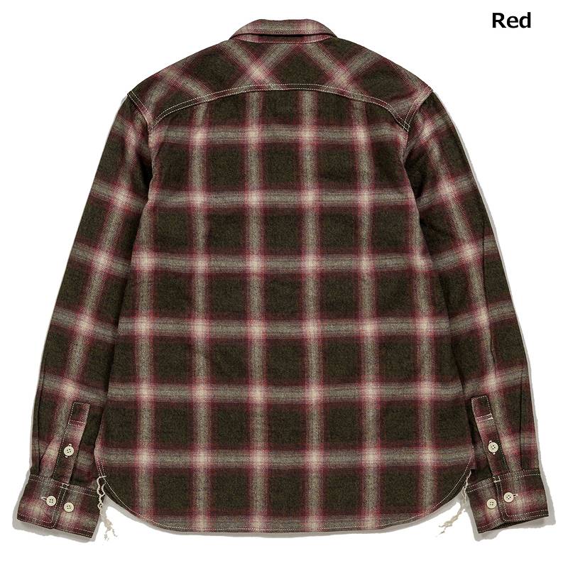 The Strike Gold SGS2204 Brushed Flannel Soft Check Work Shirt