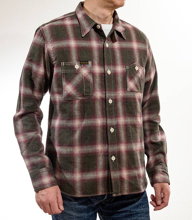 The Strike Gold SGS2204 Brushed Flannel Soft Check Work Shirt