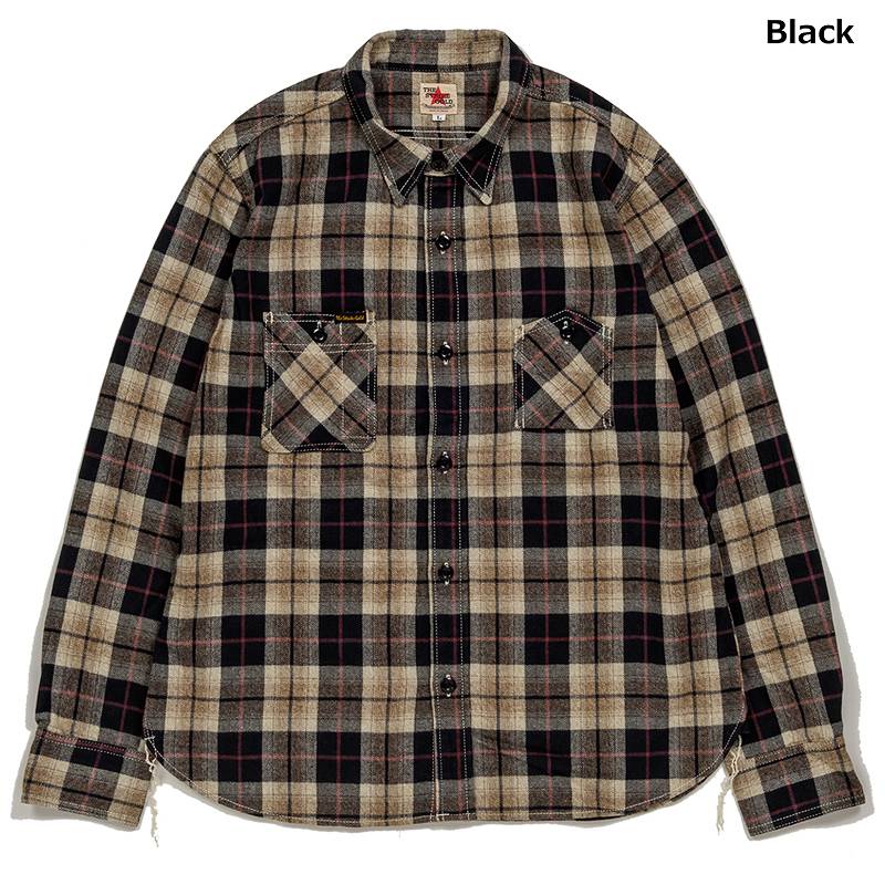 SGS2205 The Strike Gold Brushed Soft Flannel Check Work Shirts