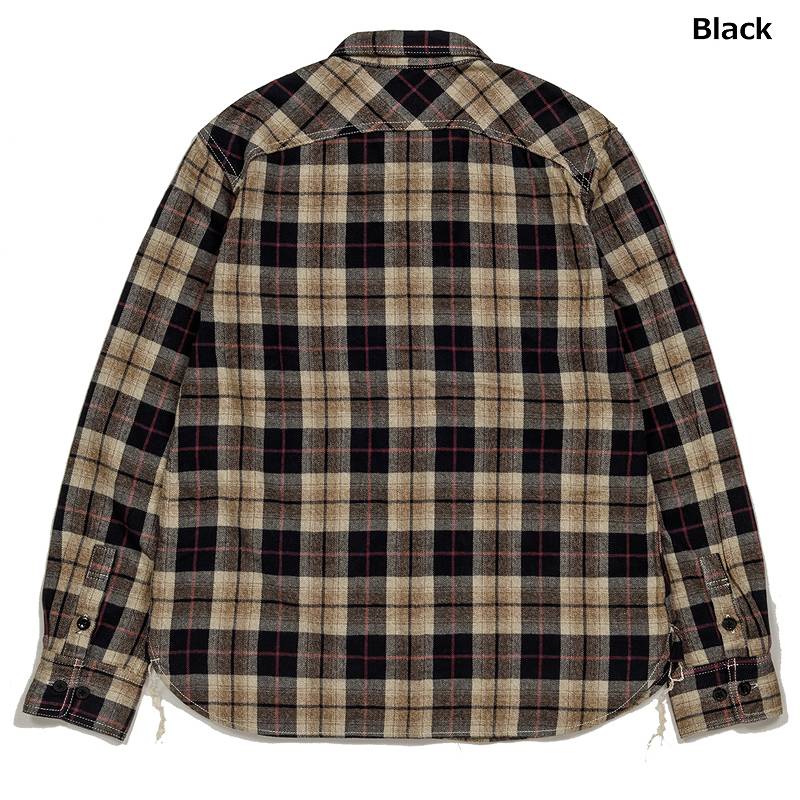 SGS2205 The Strike Gold Brushed Soft Flannel Check Work Shirts