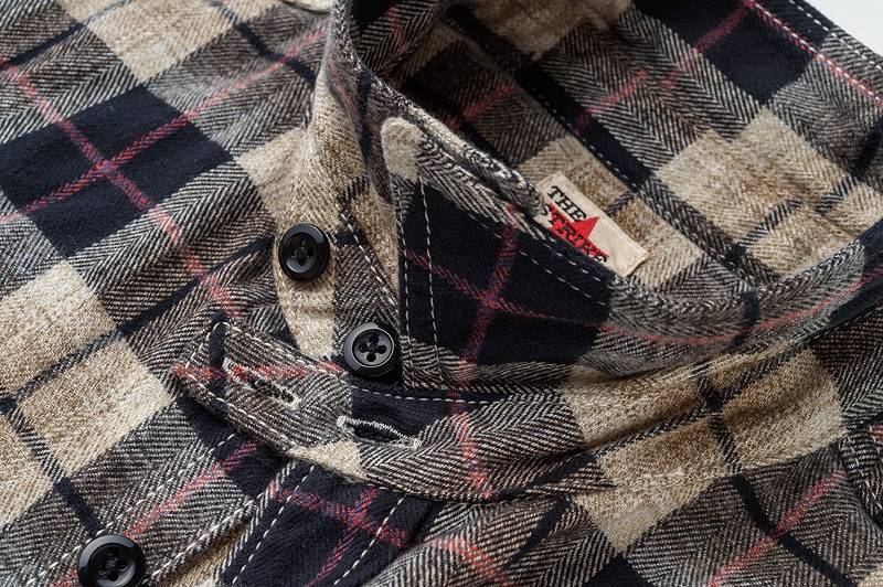 SGS2205 The Strike Gold Brushed Soft Flannel Check Work Shirts