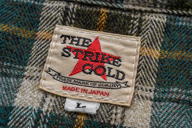 SGS2205 The Strike Gold Brushed Soft Flannel Check Work Shirts
