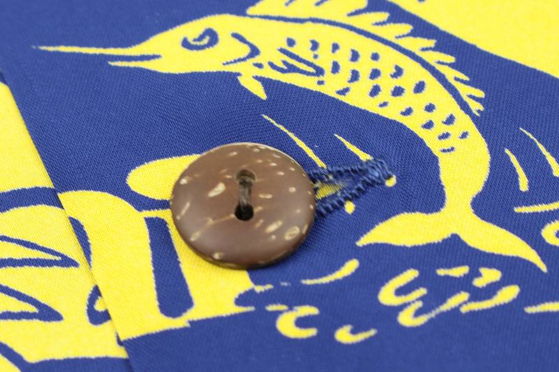 SS29002 / SUNSURF L/S RAYON HAWAIIAN SHIRT "SHOWING HAWAIIAN ISLAND