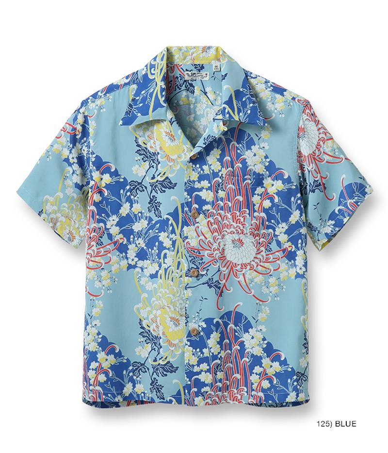 SS38793 / SUNSURF RAYON HAWAIIAN SHIRT "ROYAL FLOWER" (Japanese only)
