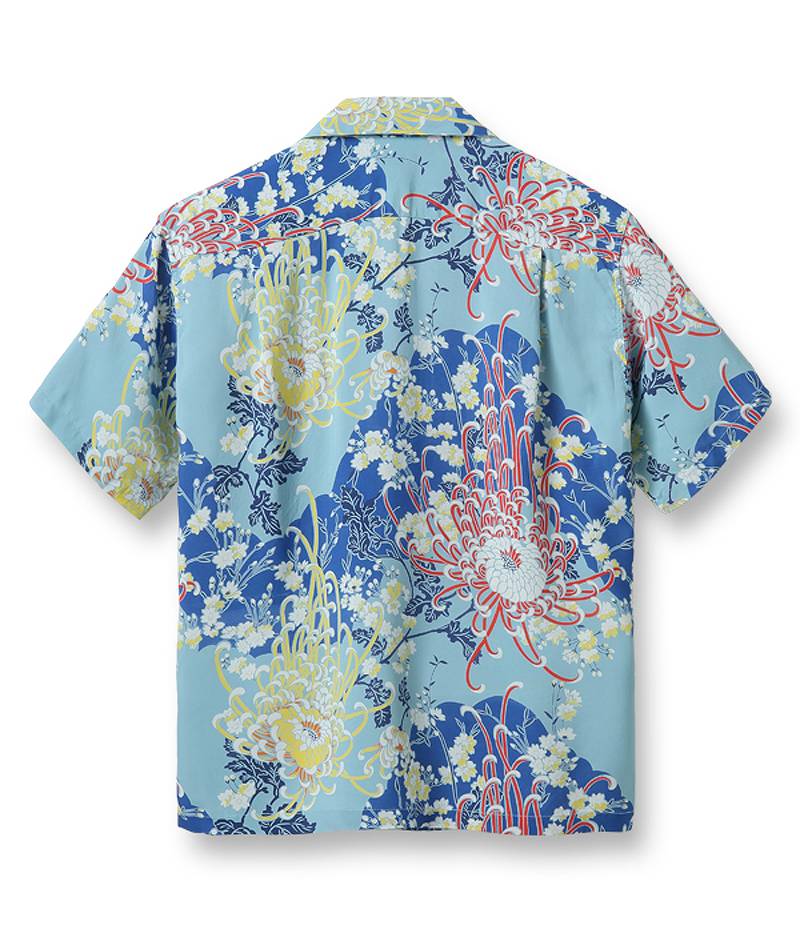 SS38793 / SUNSURF RAYON HAWAIIAN SHIRT "ROYAL FLOWER" (Japanese only)